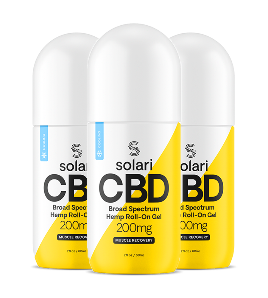 CBD Cooling Gel 200mg - Six Pack